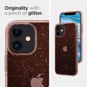 Spigen Liquid Crystal Glitter Designed For iPhone 12 Pro Mini Case/Cover Rose Quartz