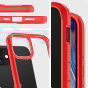 Spigen Ultra Hybrid Designed For iPhone 12 Mini Case/Cover Red