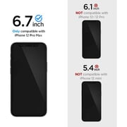 Spigen Glastr Align Master (2 Pack) Designed For iPhone 12 Pro Max Screen Protector 6.7