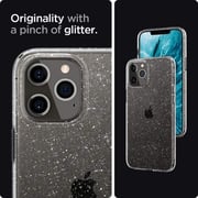 Spigen Liquid Crystal Glitter Designed For iPhone 12 Pro Max Case/Cover Crystal Quartz