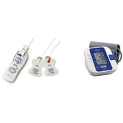 Omron HV-F127-E E2 Elite Nerve Stimulator Pulse Massager + M2 Eco Blood Pressure Monitor