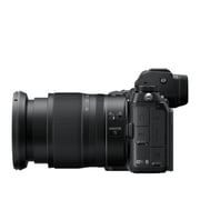 كاميرا رقمية نيكون Z6 بدون مرآة سوداء+عدسة مقاس24-70 مم وفتحة بؤرة F/4.