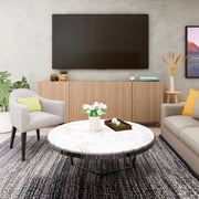 TV installation with Swivel Bracket