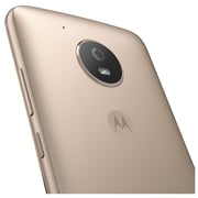 Moto E4 Dual Sim Smartphone 16GB Blush Gold + Flip Cover