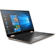 HP Spectre x360 13-AW0011NE Laptop - Core i7 1.3GHz 16GB 512GB Shared Win10 13.3inch FHD Nightfall Black English/Arabic Keyboard