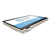 HP Pavillion x360 14-BA005NE Convertible Touch Laptop - Core i7 2.7GHz 8GB 1TB+128GB 4GB Win10 14inch FHD Gold