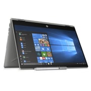 HP Pavilion x360 14-CD0002NE Convertible Touch Laptop - Core i5 1.6GHz 8GB 1TB+128GB 2GB Win10 14inch FHD Mineral Silver