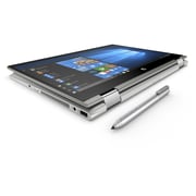 HP Pavilion x360 (2018) Laptop - 8th Gen / Intel Core i5-8265U / 14inch FHD Touch / 256GB SSD / 8GB RAM / Shared Intel UHD 620 Graphics / Windows 10 / English Keyboard / Silver - [14-CD1055CL]