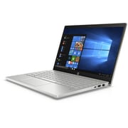 HP Pavilion 14-CE3007NE Laptop - Core i5 1GHz 8GB 512GB 2GB Win10 14inch FHD Mineral Silver English/Arabic Keyboard