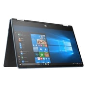 HP Pavilion x360 14-DH0000NE Convertible Touch Laptop - Core i3 2.1GHz 4GB 256GB Shared 14inch FHD Cloud Blue