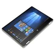 HP Pavilion x360 14-DH1027NE Convertible Touch Laptop - Core i5 1.6GHz 8GB 1TB+128GB 2GB Win10 14inch FHD Silver English/Arabic Keyboard