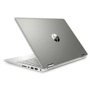 HP Pavilion x360 14-DH1013NE Convertible Touch Laptop - Core i3 2.1GHz 8GB 512GB Shared Win10 14inch FHD Natural Silver