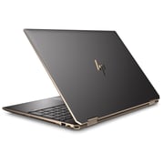 HP Spectre x360 15-DF1006NE Convertible Touch Laptop - Core i7 2.6GHz 16GB 1TB+32GB 4GB Win10 15.6inch 4K Dark Ash Silver