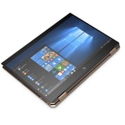 HP Spectre x360 15-DF1006NE Convertible Touch Laptop - Core i7 2.6GHz 16GB 1TB+32GB 4GB Win10 15.6inch 4K Dark Ash Silver