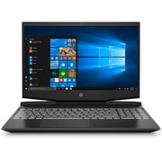 HP Pavilion 15-DK1000NE Gaming Laptop - Core i7 2.6GHz 16GB 1TB+256GB 4GB Win10 15.6inch FHD Black English/Arabic Keyboard