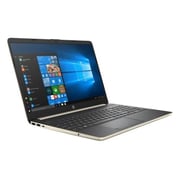 HP 15-DW0006NE Laptop - Core i3 2.1GHz 4GB 256GB Shared 15.6inch HD Pale Gold