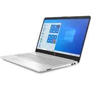 HP (2018) Laptop - 7th Gen / Intel Core i3-7020U / 15.6inch HD / 1TB HDD / 4GB RAM / Shared Intel HD 620 Graphics / Windows 10 / Natural Silver / Middle East Version - [15-DW0015NE]