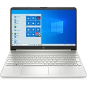 HP 15S-EQ0001NE Laptop - Ryzen 3 2.6GHz 4GB 256GB Shared Win10 15.6inch FHD Natural Silver