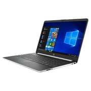 HP (2019) Laptop - 10th Gen / Intel Core i3-1005G1 / 15.6inch FHD / 256GB SSD / 4GB RAM / Shared Intel UHD Graphics / Windows 10 / English & Arabic Keyboard / Natural Silver / Middle East Version - [15S-FQ1001NE]