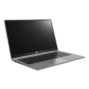 LG gram 15Z970 Touch Laptop - Core i7 2.7GHz 8GB 512GB Shared Win10 15.6inch FHD Silver English/Arabic Keyboard