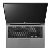 LG gram 15Z970 Touch Laptop - Core i7 2.7GHz 8GB 512GB Shared Win10 15.6inch FHD Silver English/Arabic Keyboard