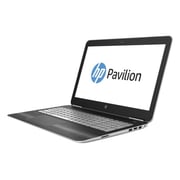 HP Pavilion 15-BC200NE Laptop - Core i7 2.8GHz 16GB 1TB+128GB 2GB Win10 15.6inch FHD Silver