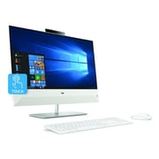 HP Pavilion 24-XA0002NE All-in-One Desktop - Core i7 2.4GHz 16GB 2TB Shared Win10 23.8inch FHD Snowflake White