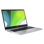 Acer Aspire 3 A315-23-R35R Laptop - Ryzen 3 2.6GHz 4GB 512GB Shared Win10 15.6inch HD Pure Silver English/Arabic Keyboard