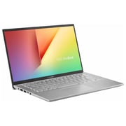 Asus VivoBook 14 Laptop - 8th Gen / Core i7-8550U / 14inch FHD / 1TB HDD+128GB SSD / 8GB RAM / Nvidia Geforce MX130 2GB / Win10 / Silver / English & Arabic Keyboard - A412UF-EK053T