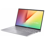 Asus VivoBook 14 Laptop - 8th Gen / Core i7-8550U / 14inch FHD / 1TB HDD+128GB SSD / 8GB RAM / Nvidia Geforce MX130 2GB / Win10 / Silver / English & Arabic Keyboard - A412UF-EK053T
