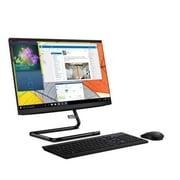 Lenovo ideacentre A340-22IGM All-in-One Desktop - Celeron 2GHz 4GB 1TB Shared Win10 21.5inch FHD Business Black English/Arabic Keyboard