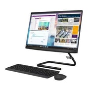Lenovo ideacentre A340-22IGM All-in-One Desktop - Celeron 2GHz 4GB 1TB Shared Win10 21.5inch FHD Business Black English/Arabic Keyboard