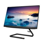 Lenovo ideacentre A340-22IGM All-in-One Desktop - Celeron 2GHz 4GB 1TB Shared Win10 21.5inch FHD Business Black English/Arabic Keyboard