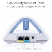 Asus LYRA Trio AC1750 Whole-Home Hub Mesh Wi-Fi System 3Pack