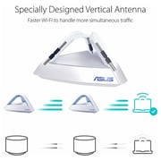 Asus LYRA Trio AC1750 Whole-Home Hub Mesh Wi-Fi System 3Pack