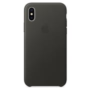 Apple Leather Folio Case Black For iPhone X - MQRV2ZM/A