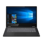Lenovo ideapad C340-14API Convertible Touch Laptop - Ryzen 3 2.6GHz 4GB 128GB Shared Win10 14inch HD Onyx Black English/Arabic Keyboard