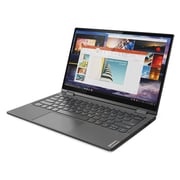 Lenovo Yoga C640-13IML Laptop - Core i7 1.8GHz 16GB 512GB Shared Win10 13.3inch FHD Iron Grey English/Arabic Keyboard