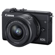 Canon EOS M200 Mirrorless Digital Camera With M 15-45mm Lens Black