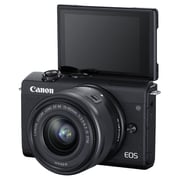 Canon EOS M200 Mirrorless Digital Camera With M 15-45mm Lens Black