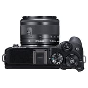 Canon EOS M6 Mark II Mirrorless Digital Camera Black EF-M15-45mm Lens
