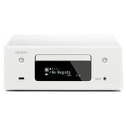 Denon RCD-N10 Hi Fi Music System with CD Player - White