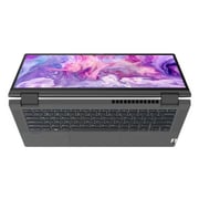 Lenovo Ideapad Flex 5 14IIL05 (2019) Laptop - 10th Gen / Intel Core i3-1005G1 / 14inch FHD / 256GB SSD / 4GB RAM / Shared / Windows 10 / English & Arabic Keyboard / Graphite Grey / Middle East Version - [81X1003DAX]