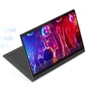Lenovo Ideapad Flex 5 14IIL05 (2019) Laptop - 10th Gen / Intel Core i3-1005G1 / 14inch FHD / 256GB SSD / 4GB RAM / Shared / Windows 10 / English & Arabic Keyboard / Graphite Grey / Middle East Version - [81X1003DAX]