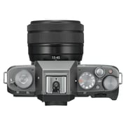 Fujifilm X-T100 Mirrorless Digital Camera Dark Silver With XC 15-45mm f/3.5-5.6 OIS PZ Lens