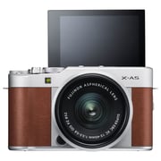 Fujifilm X-A5 Digital Mirrorless Camera Brown With XC 15-45mm f/3.5-5.6 OIS PZ Lens