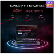 Asus ROG Strix G15 G512LI-HN086T Gaming Laptop - Core i7 2.6GHz 16GB 1TB 4GB Win10 15.6inch FHD Original Black NVIDIA GeForce GTX 1650Ti