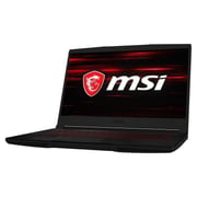 MSI GF63 Thin (2019) Gaming Laptop - 9th Gen / Intel Core i5-9300H / 15.6inch FHD / 16GB RAM / 512GB SSD / 4GB NVIDIA GeForce GTX 1650 Max-Q Graphics / Windows 10 / Black / Middle East Version - [GF63 Thin 9SC 15.6inch]