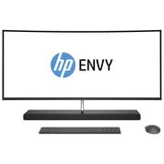 HP ENVY Curved 34-B000NE All-in-One Desktop - Core i7 2.9GHz 16GB 1TB + 256GBSSD 4GB Win10 34inch QHD Ash Silver Sparkle