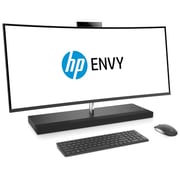 HP ENVY Curved 34-B000NE All-in-One Desktop - Core i7 2.9GHz 16GB 1TB + 256GBSSD 4GB Win10 34inch QHD Ash Silver Sparkle